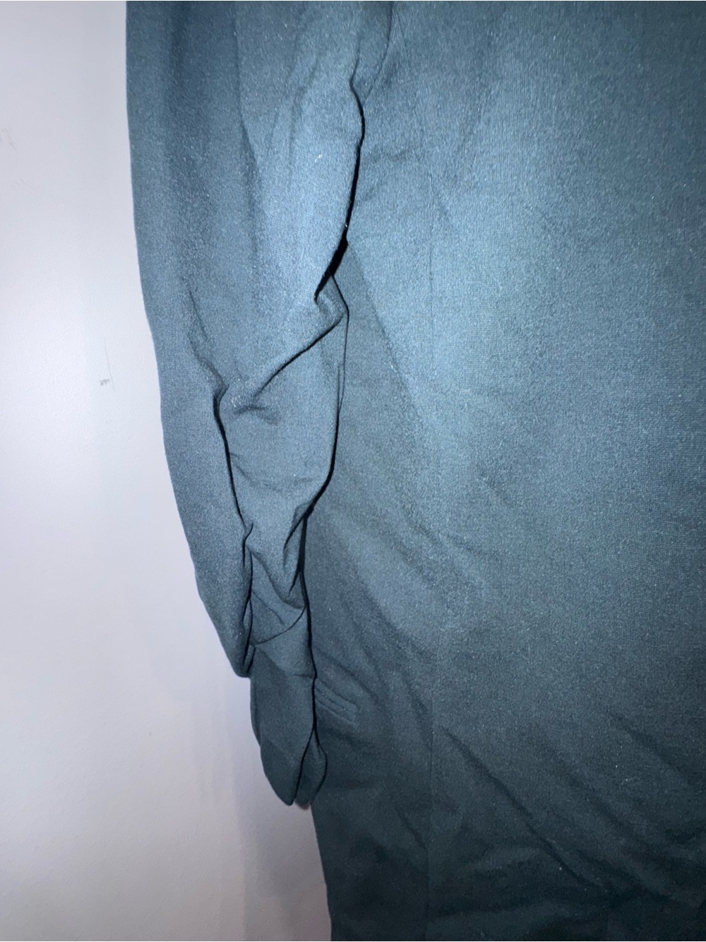 Dark Teal Open-Front Blazer - Picture 3 of 9